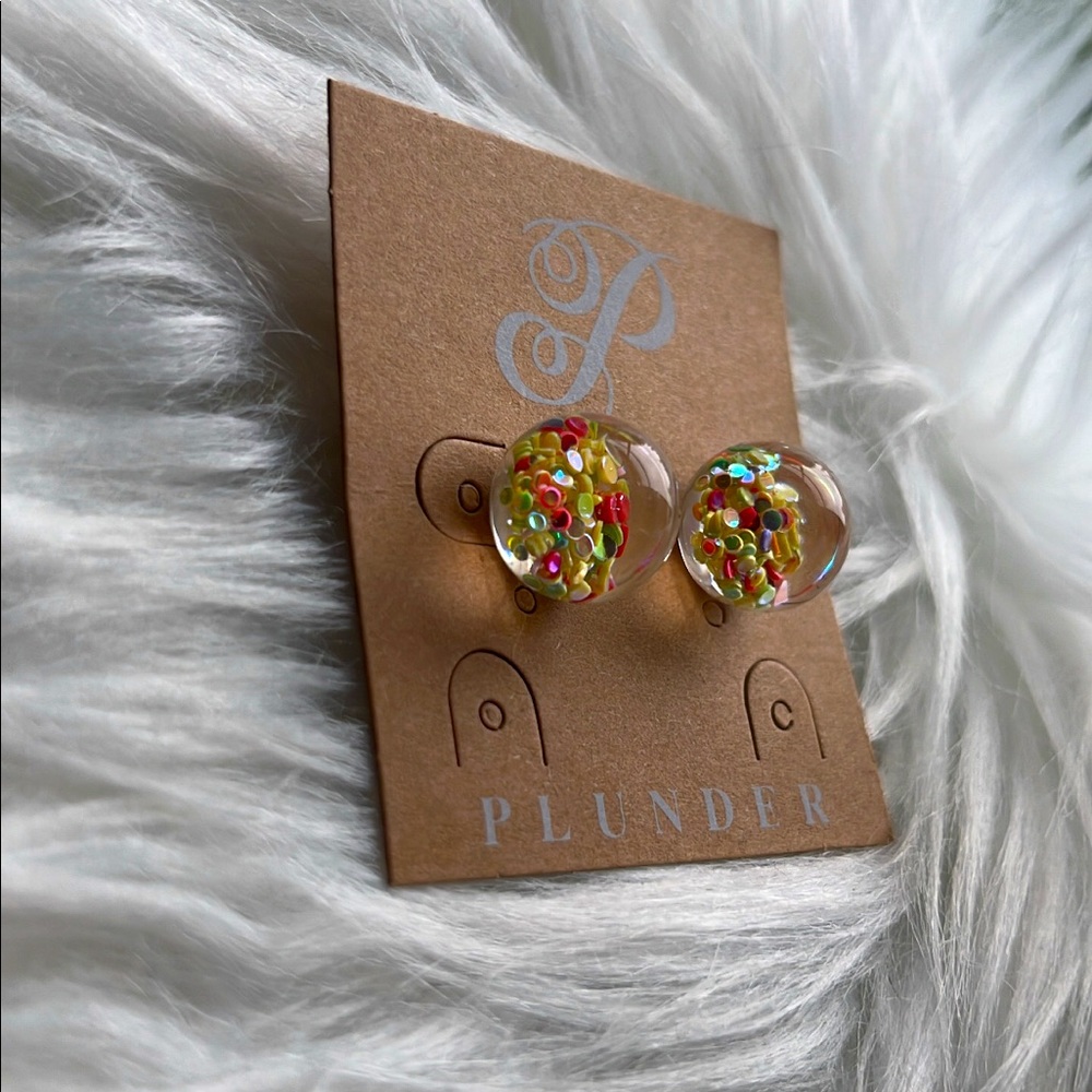 Globe Party earrings